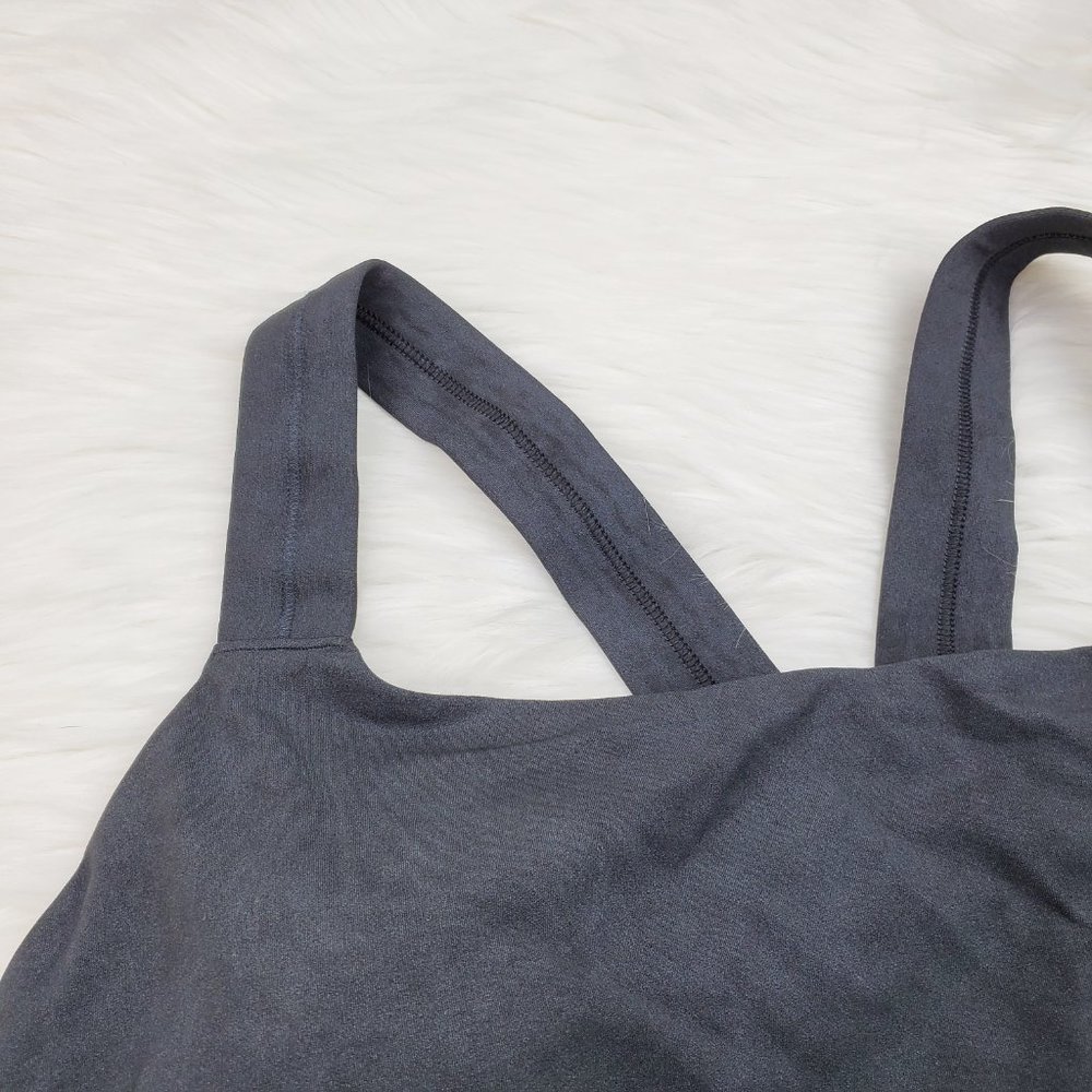 NWT Athleta Black Shakti Garment Wash Sports Bra - Picture 5 of 8
